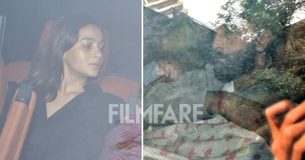 डिलीवरी के बाद आलिया भट्ट और रणबीर कपूर अपनी बच्ची के साथ घर लौट आए।  तस्वीरें देखें: