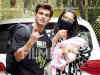 New parents Bipasha Basu and Karan Singh Grover return home with daughter Devi. See pics: