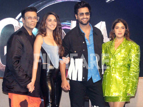 Vicky Kaushal, Kiara Advani, Bhumi Pednekar get together for the trailer launch of Govinda Naam Mera
