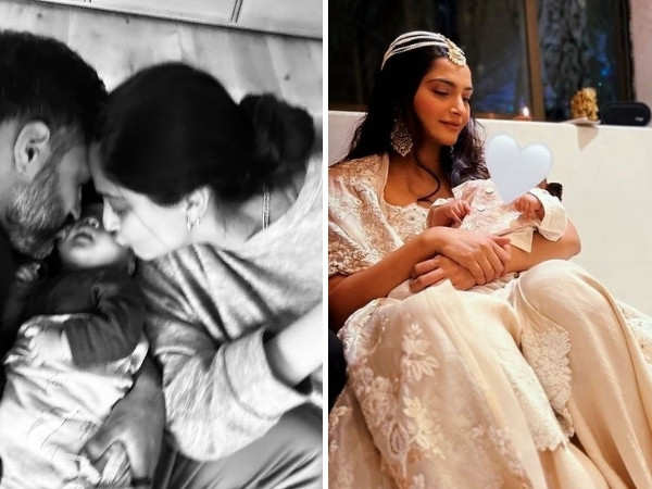 Sonam Kapoor and Anand Ahuja share a glimpse of their son Vayu from their vacation