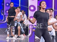 Aindrita Ray rehearses for the 67th Parle Filmfare Awards South 2022 with Kamar Film Factory