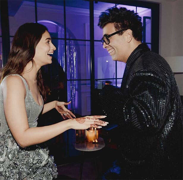 Alia Bhatt Instagram - Alia Ranbir Wedding Afterparty