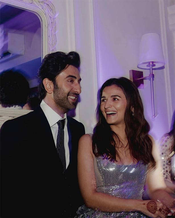 Alia Bhatt Instagram - Alia Ranbir Wedding Afterparty