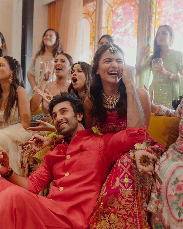 Alia Bhatt Instagram - Alia Ranbir Wedding Picture