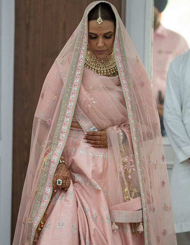 Bollywood brides who wore pastel lehengas for their wedding | Times of India