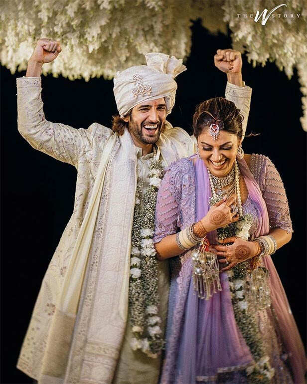 20 Celebrity Brides in Pink At Their wedding | Fashion | Bride |  WeddingSutra