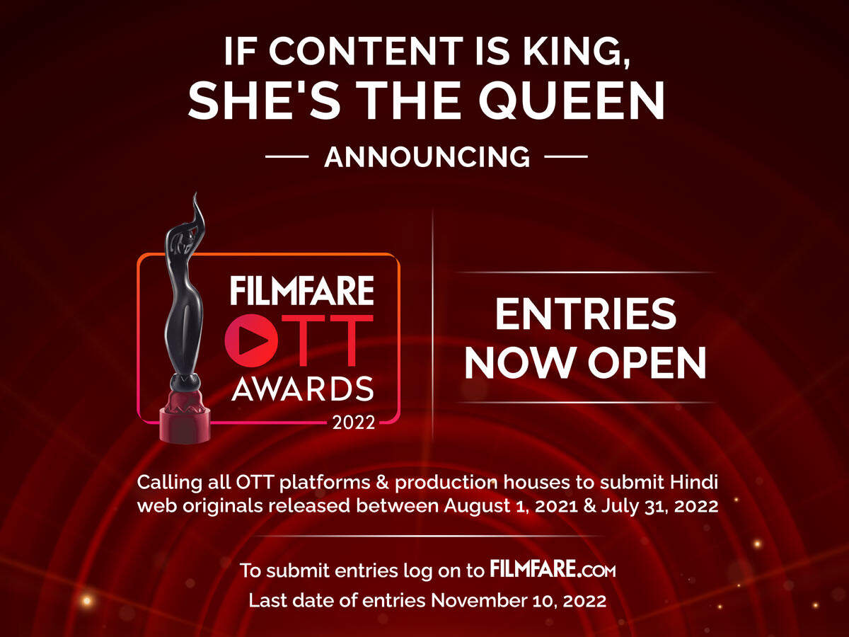 The entries for Filmfare OTT Awards 2022 have began allaboutkorea