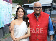 Mili: Janhvi Kapoor Gets Snapped With Boney Kapoor. See Pics:
