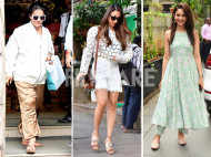 Rakulpreet singh, Kajol and Malaika Arora clicked out and about in the city