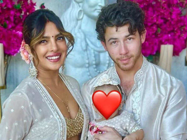 Priyanka Chopra and Nick Jonas celebrate their first Diwali with Malti Marie. See family pic: