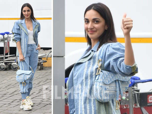 Kiara Advani Dazzles In Blue As She Gets Clicked At The Airport