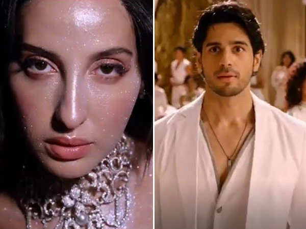 Sidharth Malhotra and Nora Fatehi raise the temperature in their latest song Manike from Thank God