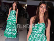 Pooja Hegde Looked Dreamy In A Lovely Green Gown As She Got Clicked At The Airport