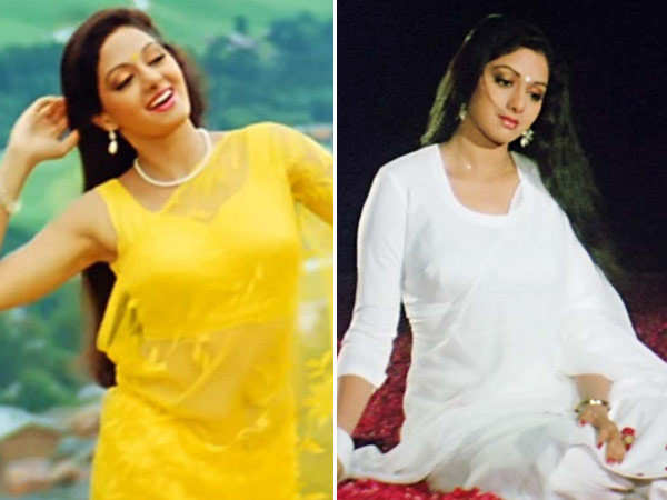 Iconic looks of Sridevi from Chandni that started a fashion revolution