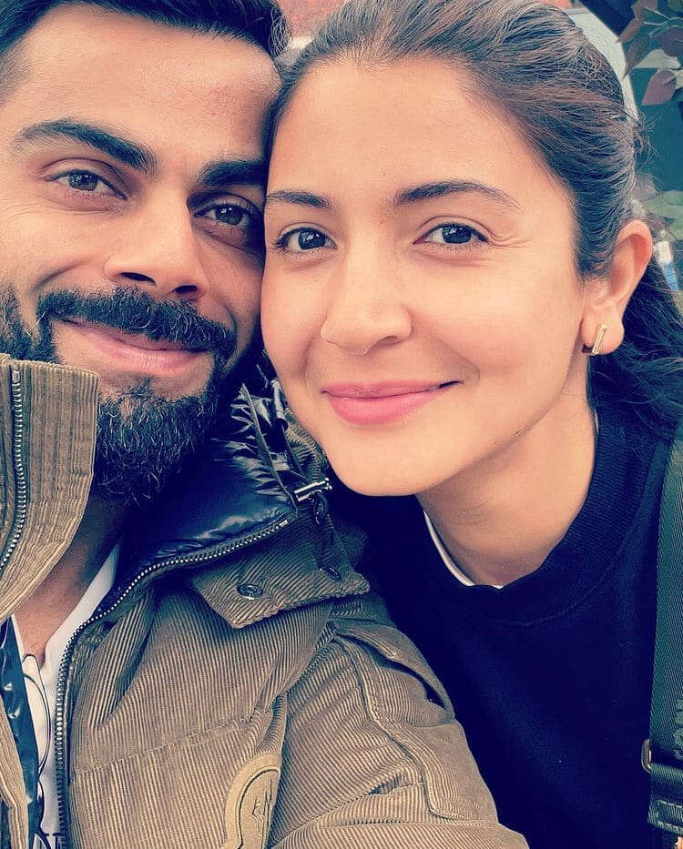 Virat Kohli shares adorable picture with Anushka Sharma on