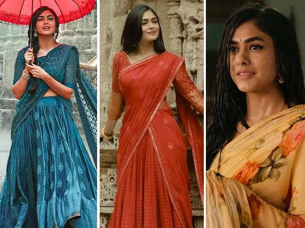 Here are 10 looks of Mrunal Thakur from Sita Ramam that we adore |  Filmfare.com