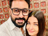 Aishwarya Rai Bachchan and Abhishek Bachchan share an adorable selfie on their wedding anniversary
