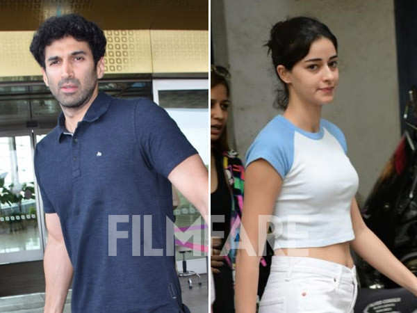 Aditya Roy Kapur and Ananya Panday turn up in style as they get clicked in the city