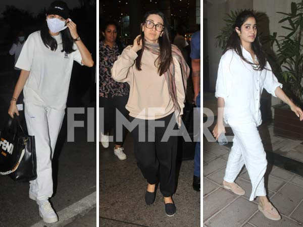 Anushka Sharma, Karisma Kapoor and Janhvi Kapoor get clicked in the city