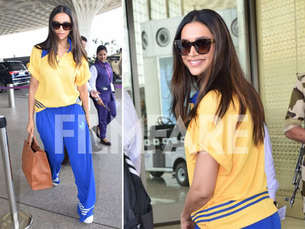 Deepika Padukone sports a comfy airport look as she gets clicked in Mumbai