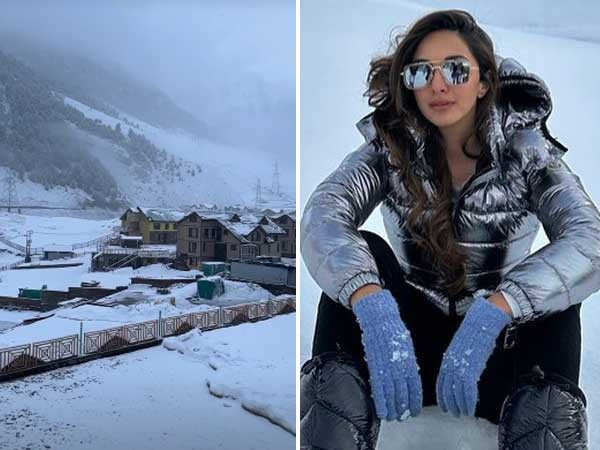 Kiara Advani shares snow-clad pics from Kashmir while shooting for SatyaPrem Ki Katha