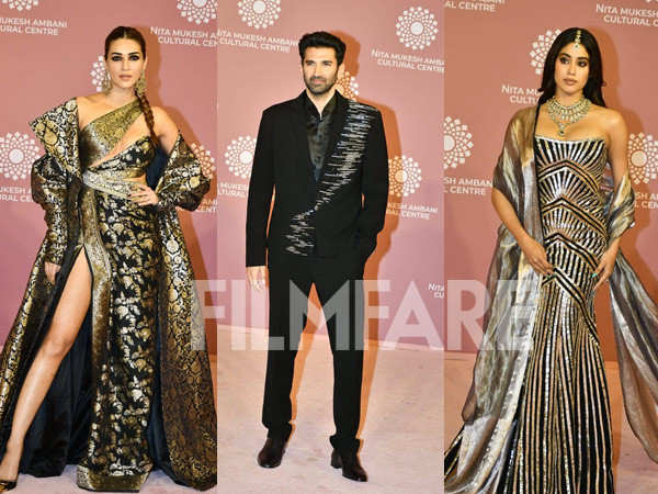 Kriti Sanon, Ananya Panday, Janhvi Kapoor and Aditya Roy Kapur turn up in style at the NMACC Gala