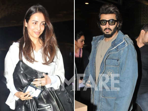 Malaika and Arjun clicked leaving for a vacation; fans want them to get married