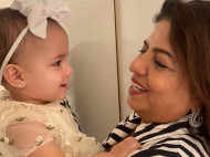 Malti Marie Chopra Jonas is all smiles in this adorable pic with grandmother Madhu Chopra