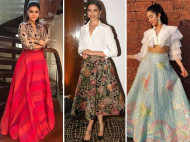 Give your maxi skirt the Bollywood makeover