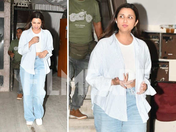 Parineeti Chopra turns up in style as she gets clicked in the city
