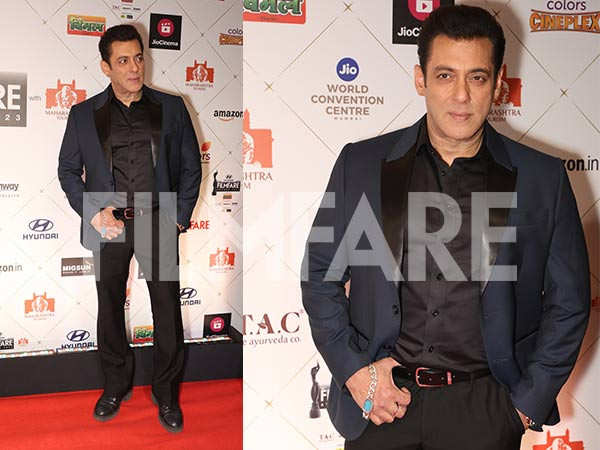 68th Hyundai Filmfare Awards 2023 with Maharashtra Tourism: Salman Khan looks dapper at red carpet