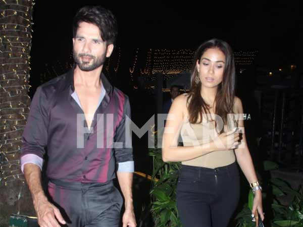 Shahid Kapoor and Mira Rajput step out in style. See pics: