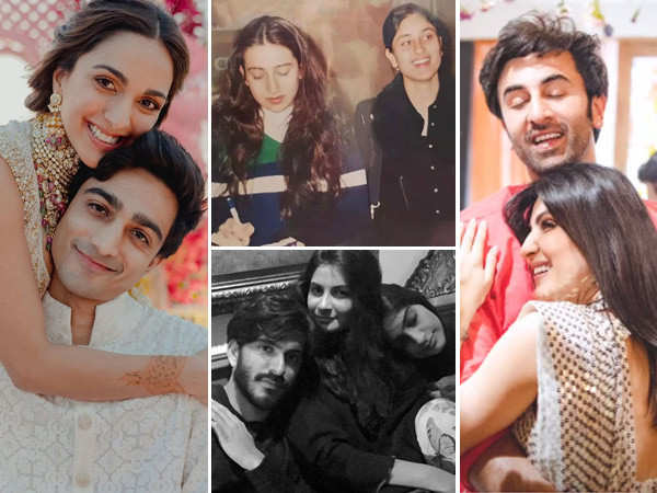 Karisma Kapoor, Alia Bhatt, Kiara Advani and others share unseen pics celebrating Siblings Day