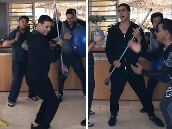 Akshay Kumar shares a goofy video on Friendship Day as he dances with his friends: Watch