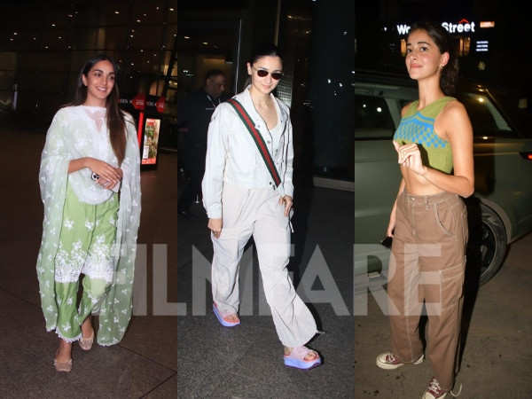 Alia Bhatt, Ananya Panday and Kiara Advani get clicked out and about in the city. Pics: