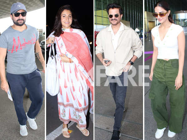 Anushka Sharma, Tara Sutaria, Anil Kapoor and other stars clicked in the city; see pics