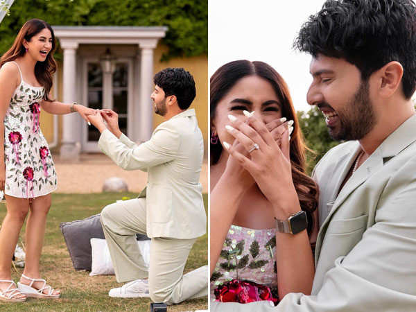 Armaan Malik and Aashna Shroff get engaged. Check out the dreamy first photos: