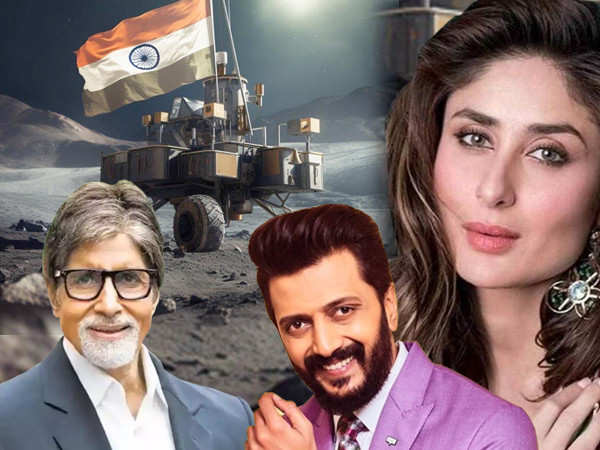 Amitabh Bachchan, Kareena Kapoor Khan and others react to Chandrayaan 3's landing