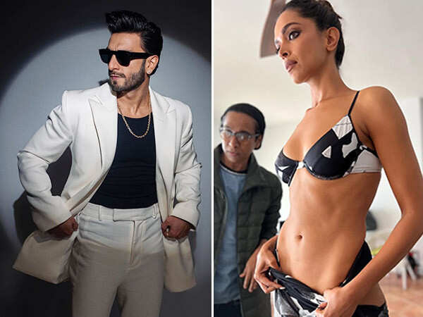 Ranveer Singh reacts to Deepika Padukone s stunning bikini pic A