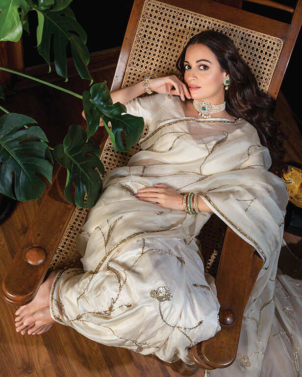 Aditi Rao Hydari wearing Raw Mango for Dia Mirza's wedding in 2021 :  r/BollywoodFashion