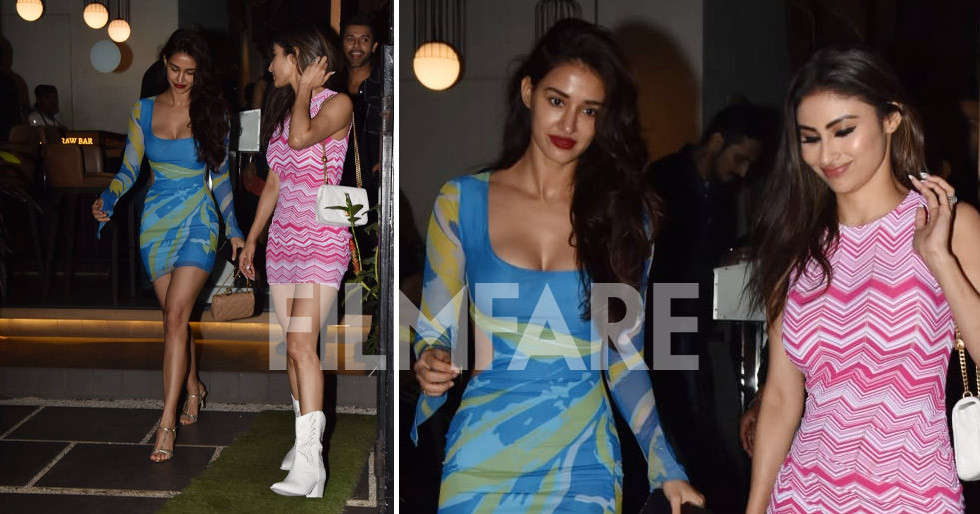 Bffs Disha Patani And Mouni Roy Get Pleasure From An Ideal Evening Out See Pics Celebnewsglry 