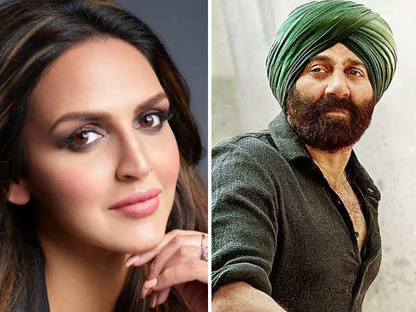 Gadar 2: Esha Deol gives a shout-out to Sunny Deol, says Let's Hear The Lion Roar