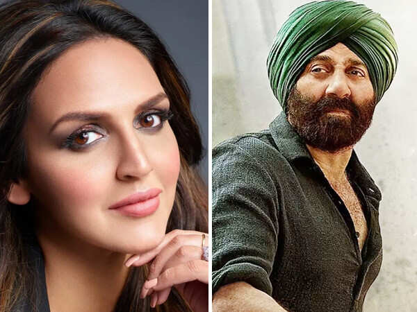 Gadar 2 Esha Deol gives a shout out to Sunny Deol says