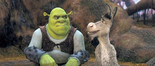 Friendship day: Donkey and Shrek (Shrek)