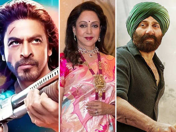 Hema Malini reveals why Sunny Deol's Gadar 2 and Shah Rukh Khan's Pathaan are hits