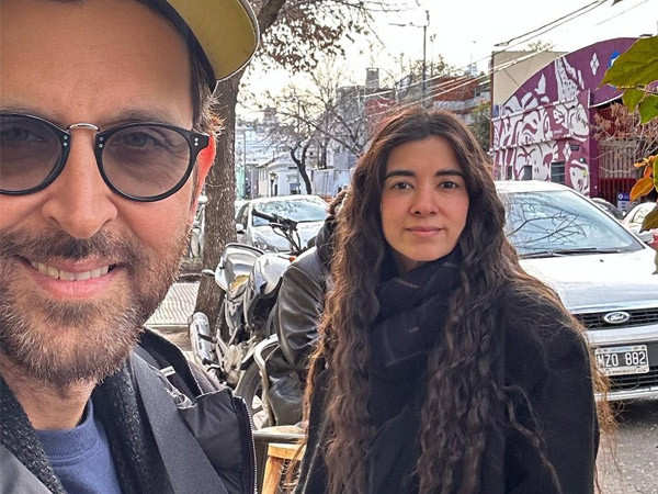 Hrithik Roshan drops pics of his 'winter girl' Saba Azad from Argentina vacation