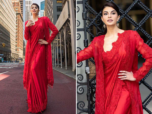 Jacqueline Fernandez attended the 41st India Day Parade in New York; see pics