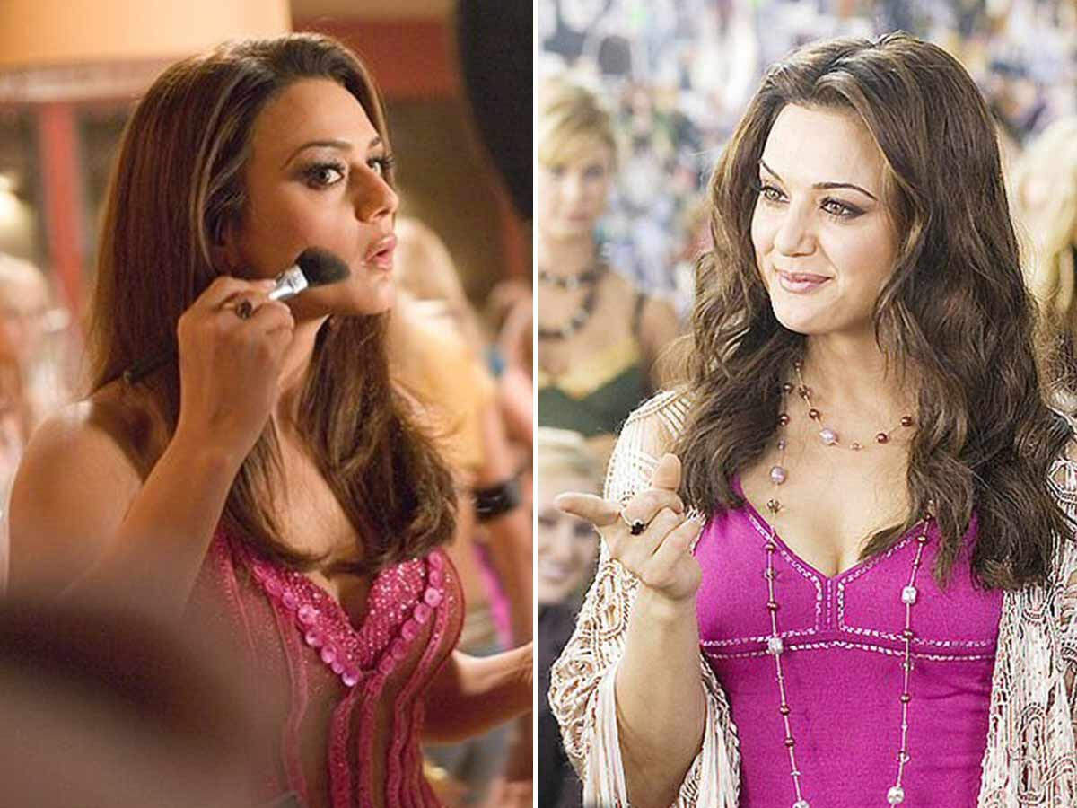 Manish Malhotra Costumes for Preity Zinta in Kabhi Alvida Naa Kehna