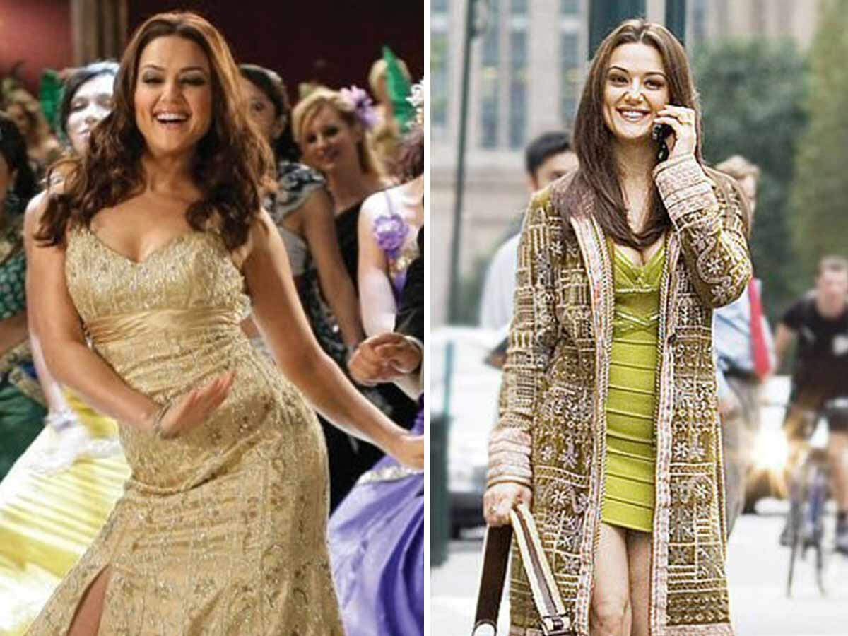 Costumes of Preity Zinta in Kabhi Alvida Naa Kehna