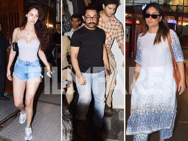 Aamir Khan, Kareena Kapoor and others get clicked out and about in the city. Pics: